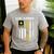 Vintage US Army Proud Dad With American Flag Men's Casual T-Shirt Sport Grey