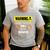 Warning Do Not Touch My Tools Or My Daughter Dad Men's Casual T-Shirt Sport Grey