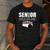 2026 Senior Bowling Dad Bowling Team Parent Helper Men's Casual T-Shirt Dark Grey