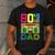 80s Dad 1980s Fashion Eighties Theme Outfit Fathers Day 80's Men's Casual T-Shirt Dark Grey