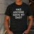 Has Anyone Seen My Dad Jokes Sarcastic Men's Casual T-Shirt Dark Grey