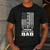 Army Dad Shirt My Son Has Your Back Proud National Guard Dad Men's Casual T-Shirt Dark Grey