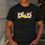 Astronaut Dad Space Birthday Planets Party Matching Family Men's Casual T-Shirt Dark Grey