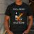 Autism Dad Support Alone Puzzle You'Ll Never Walk Premium Tri-Blend Men's Casual T-Shirt Dark Grey