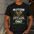 Autism Doesnt Come With Manual Dad Puzzle Awareness Men Men's Casual T-Shirt Dark Grey