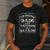 Awesome Dads Have Tattoos And Beards Father's Day 2025 Men's Casual T-Shirt Dark Grey