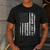 Awesome Like My Daughter Men For Dad Fathers Day Men's Casual T-Shirt Dark Grey