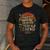 Back Legend Husband Dad Grandpa 77 Year Old 77th Birthday Men's Casual T-Shirt Dark Grey