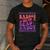 Baddie With A Dead Daddy Dead Dad Club Baddie On Back Men's Casual T-Shirt Dark Grey