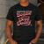 Baddie With A Dead Daddy Men's Casual T-Shirt Dark Grey