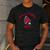 Ball State University Cardinals Arched Dad Men's Casual T-Shirt Dark Grey