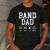 Band Dad Pay Drive Clap Repeat Marching Band Dad Men's Casual T-Shirt Dark Grey