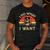 Basset Hound Shirts I Do What I Want Basset Hound Dad Men's Casual T-Shirt Dark Grey