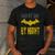 Batman Dad By Day Men's Casual T-Shirt Dark Grey
