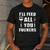 BBQ Dad Joke I'Ll Feed All You Fuckers Barbecue Cookout Chef Men's Casual T-Shirt Dark Grey