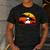 Best Bunny Dad Ever Rabbit Jumper Dad Men's Casual T-Shirt Dark Grey