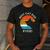 Best Cat Dad Ever Men Men's Casual T-Shirt Dark Grey