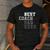 Best Coach Dad Ever Football Soccer Baseball Basketball Men's Casual T-Shirt Dark Grey