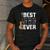 Best Dad Ever Guitarist Father D-A-D Chord Guitar Men's Casual T-Shirt Dark Grey