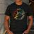 Best Dad In The World Father's Day Vintage Dad Men's Casual T-Shirt Dark Grey