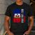 Best Haitian Dad Ever Haiti Daddy Father's Day Men's Casual T-Shirt Dark Grey