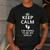 Best Uncle Art For Men Dad Pregnancy Reveal New Uncle To Be Men's Casual T-Shirt Dark Grey