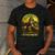 Bigfoot Outdoor Hiking Dad Joke Im Outstanding Sasquatch Men's Casual T-Shirt Dark Grey