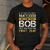 Bob If At First You Don't Succeed Father's Day Bob Dad Men's Casual T-Shirt Dark Grey
