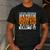 Bonus Cheer Dad Cheer Step Dad Men's Casual T-Shirt Dark Grey