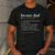 Bonus Dad Dictionary Definition For Your Step Dad Men's Casual T-Shirt Dark Grey