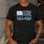 Boy Dad Proud Dad Of Boy Father Of Boy Shirt For Dad US Flag Men's Casual T-Shirt Dark Grey