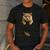 British Shorthair Cat Pocket Cat Mom Cat Dad Cat Lover Men's Casual T-Shirt Dark Grey