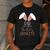 Bunny Dad Of The Birthday Princess Matching Family Men's Casual T-Shirt Dark Grey