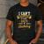 I Can't Keep Calm It's My Dad Birthday Men's Casual T-Shirt Dark Grey