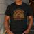 Captain Daddy Pirate Jolly Roger Flag Dad Halloween Men's Casual T-Shirt Dark Grey
