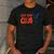 Cat Dad Club Life Is Better With Cats Father's Day 2 Sided Men's Casual T-Shirt Dark Grey