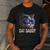 Cat Daddy Shirt Cat Sunglasses Cool Cat Dad Men Father Men's Casual T-Shirt Dark Grey