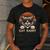 Cat Daddy Sunglasses Sunset Retro Fur Dad Papa Kitten Men Men's Casual T-Shirt Dark Grey