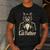 Cat Lover The CatFather Cat Dad Men's Casual T-Shirt Dark Grey Cat Lover The CatFather Cat Dad Men's Casual T-Shirt Dark Grey