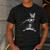 Cat Playing The Clarinet For Cat Lover Cat Mom Cat Dad Men's Casual T-Shirt Dark Grey