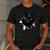 Cat Torn Cloth For Cat Lover Cat Dad Cat Mom Men's Casual T-Shirt Dark Grey