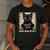 Catnip Made Me Do It Mugshot For Cat Lover Cat Mom Cat Dad Men's Casual T-Shirt Dark Grey