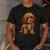Cavapoo Breed Pet Lover Art Dog For Mom Dad Kids Men's Casual T-Shirt Dark Grey