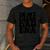 In My Cheer Dad Era Cheerleader Dad Sports Groovy Men's Casual T-Shirt Dark Grey