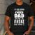 Cheer Dad Men's Casual T-Shirt Dark Grey