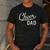 Cheer Dad Proud Cheerleading Dad Small Men's Casual T-Shirt Dark Grey