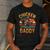 Chicken Daddy Farmer For Men Men's Casual T-Shirt Dark Grey