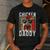 Chicken Daddy a Fun For Every Rooster In The Basket Men's Casual T-Shirt Dark Grey