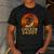 Chicken Daddy Vintage Chicken Dad Farmer Poultry Farmer Men's Casual T-Shirt Dark Grey