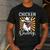 Chicken Daddy Vintage Poultry Farmer Fathers Day Men's Casual T-Shirt Dark Grey